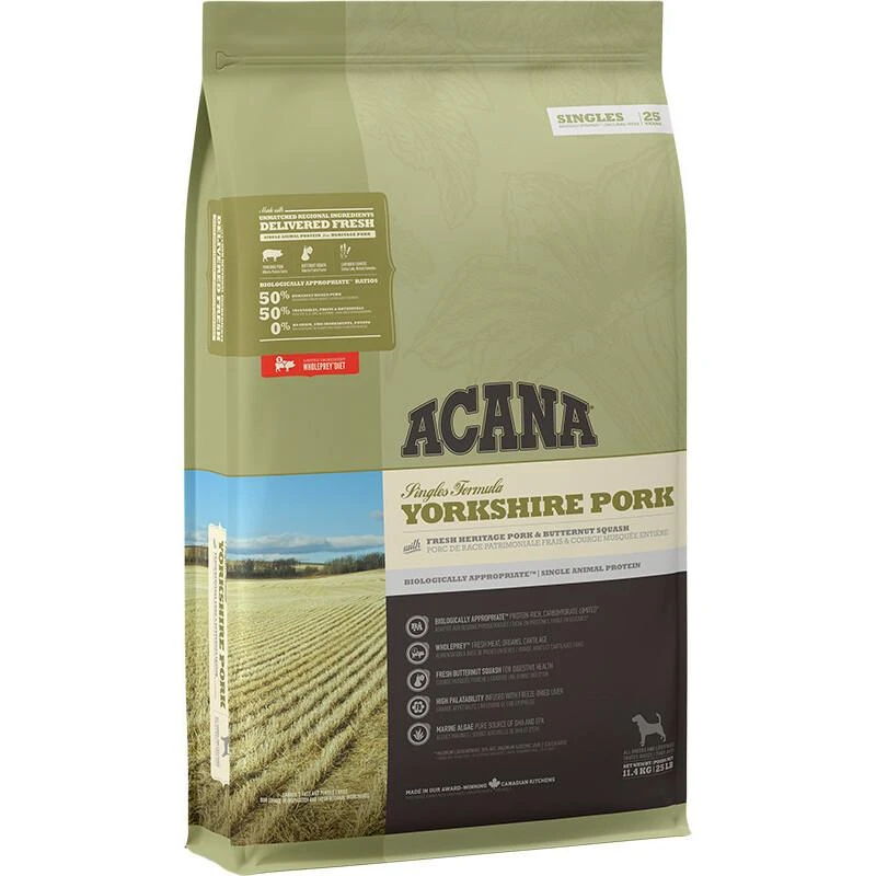 ACANA šuo Jorkšyro kiauliena 11,4kg