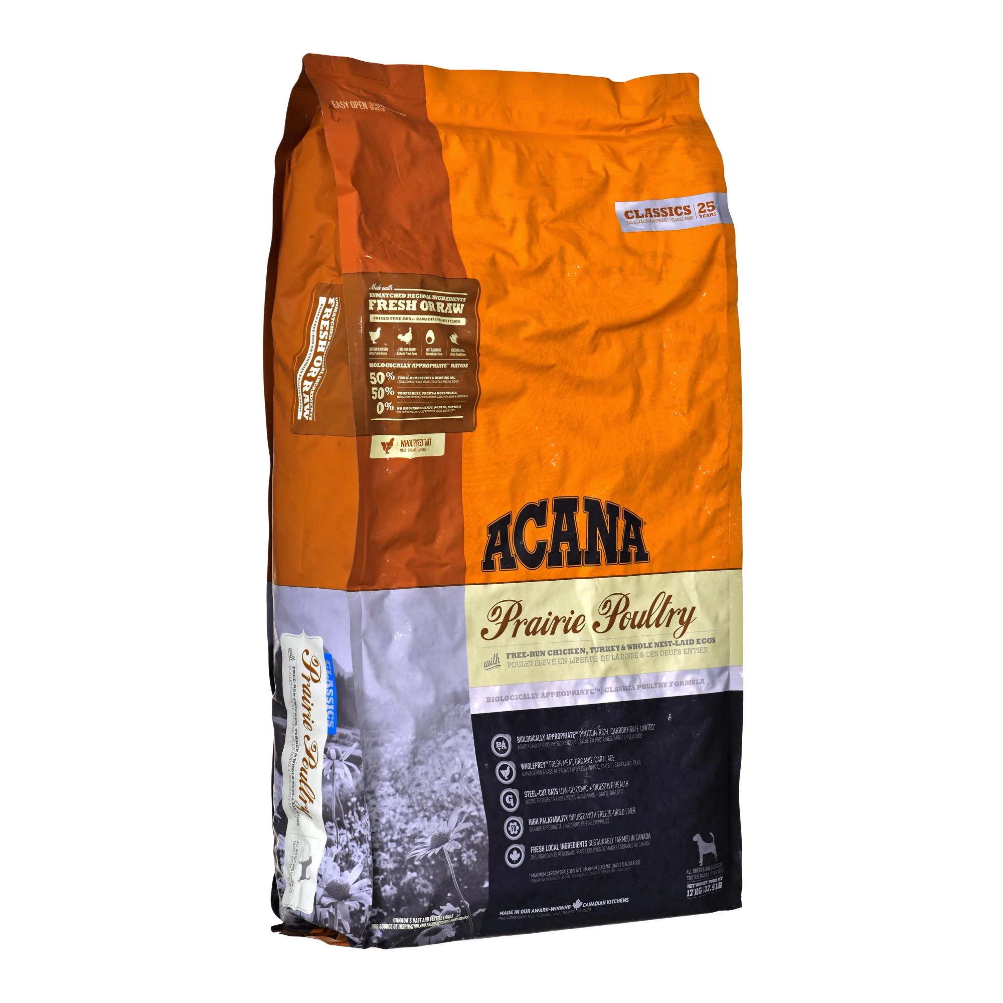 Sausas Šunų Maistas - ACANA Classics Prairie Paukštiena 14,5kg Suaugusiems Su Vištiena