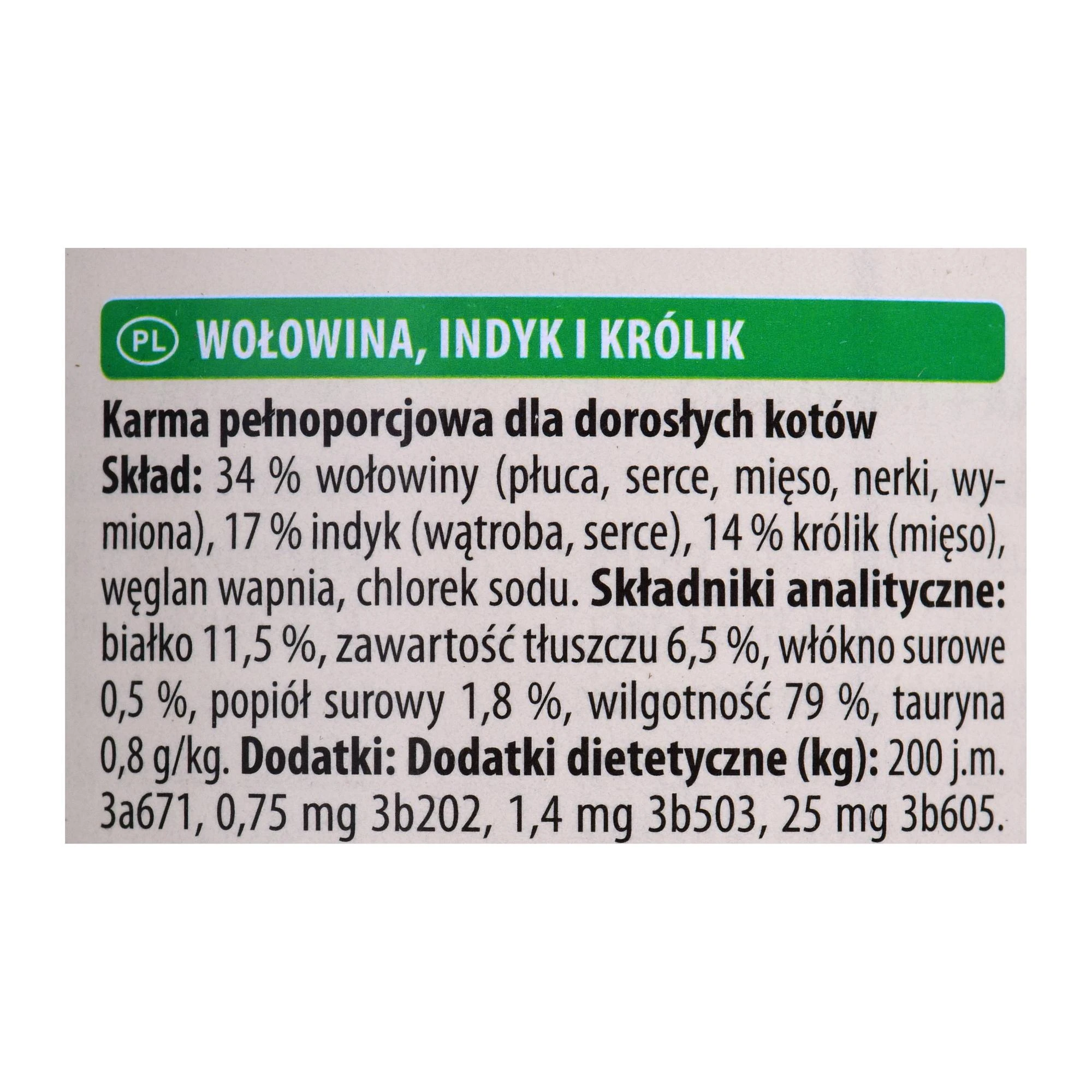 Animoda Drėgnas Kačių Maistas - Animonda Carny Jautiena, Kalakutiena, Triušis 400g