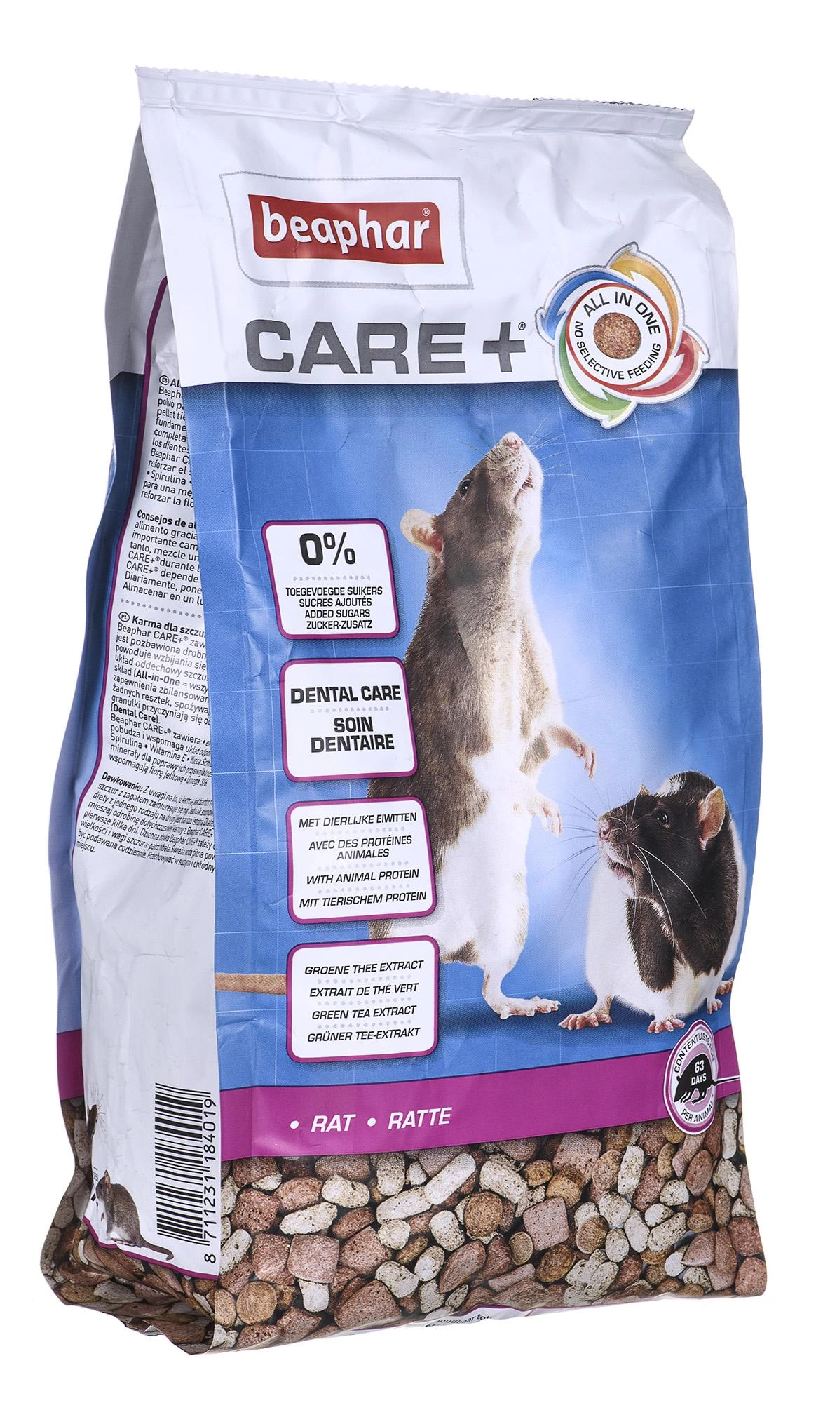 Beaphar CARE + 700g ŽIURKIŲ MAISTAS