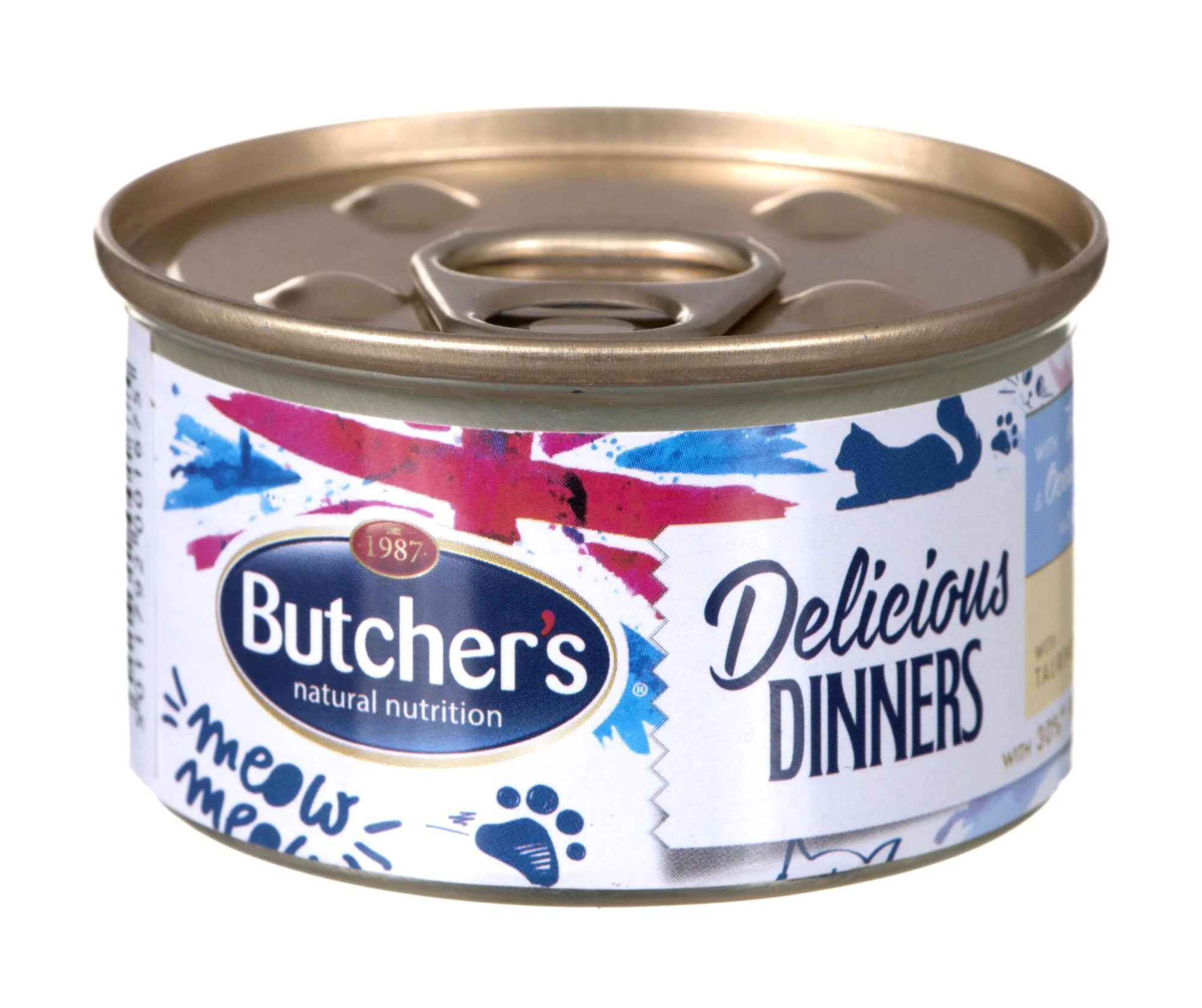 Drėgnas Kačių Maistas - BUTCHER'S CLASSIC DELICIOUS DINNERS Su Tunu Ir Jūros Žuvimi, 85 g