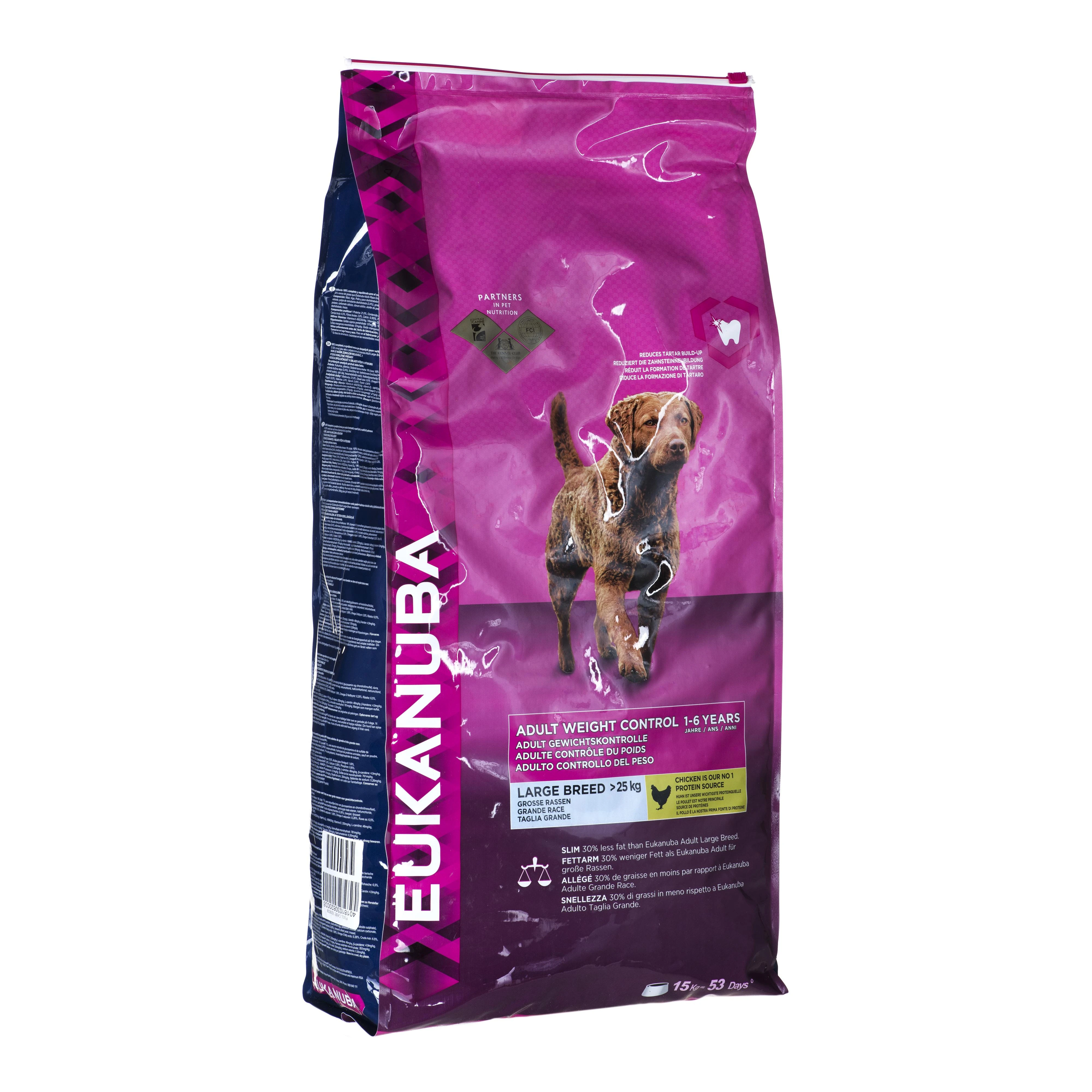 Eukanuba Adult Weight Control Large Breed 15kg