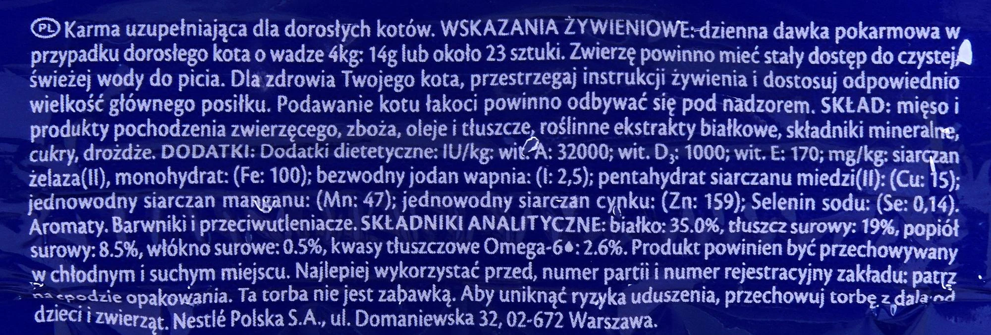 Purina Nestle FELIX Play Tubes kalakutiena, Ham – sausas kačių ėdalas – 50 g