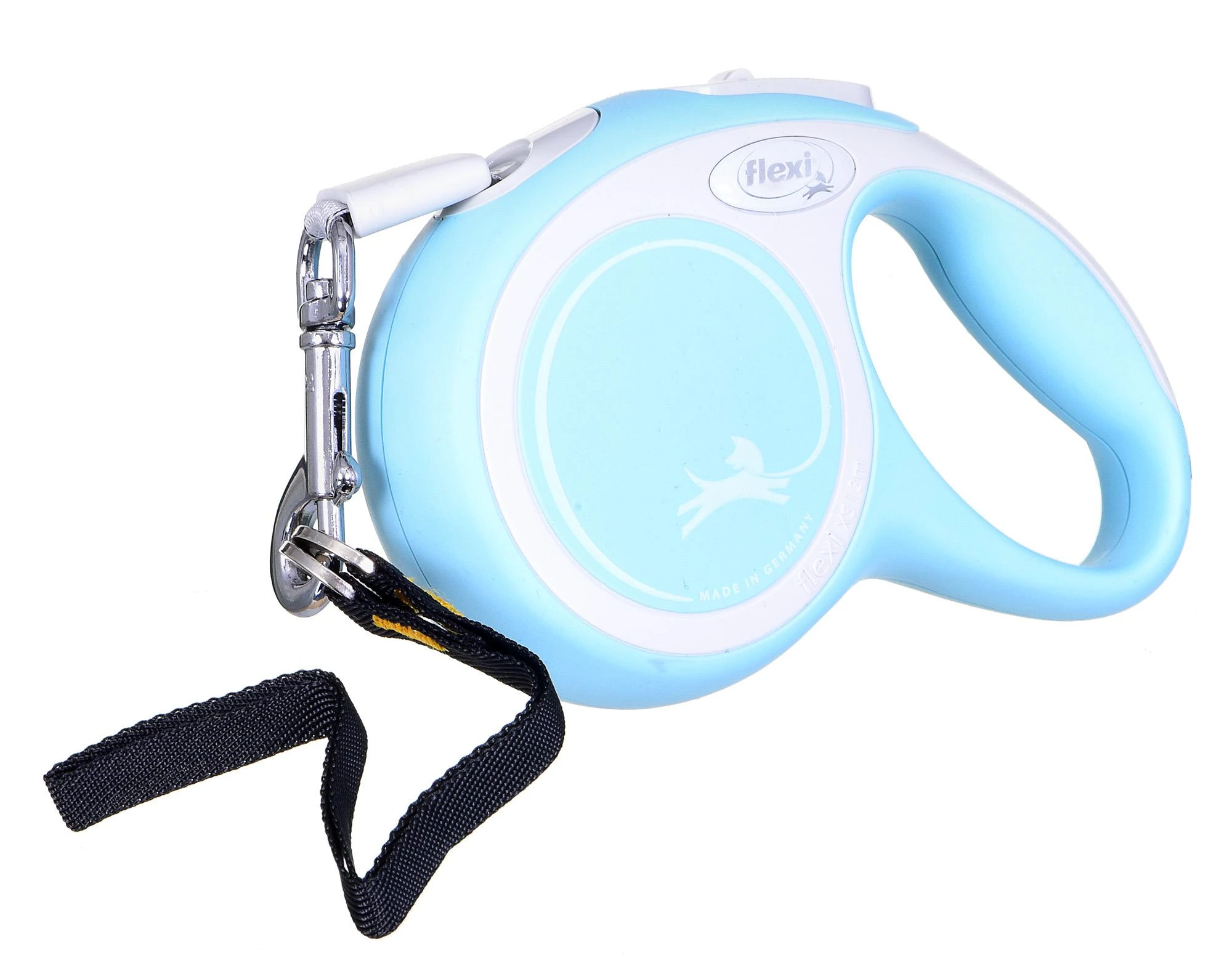 Flexi New Comfort XS pavadėlis šunims iki 12kg juostinis 3m žydros spalvos