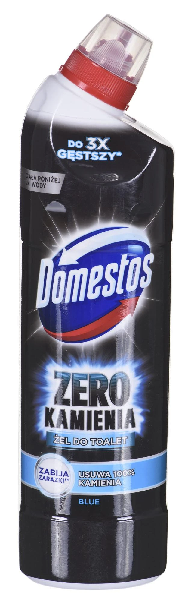 Dezinfekcinis WC valiklis DOMESTOS Zero Limescale Mėlyna, 750 ml