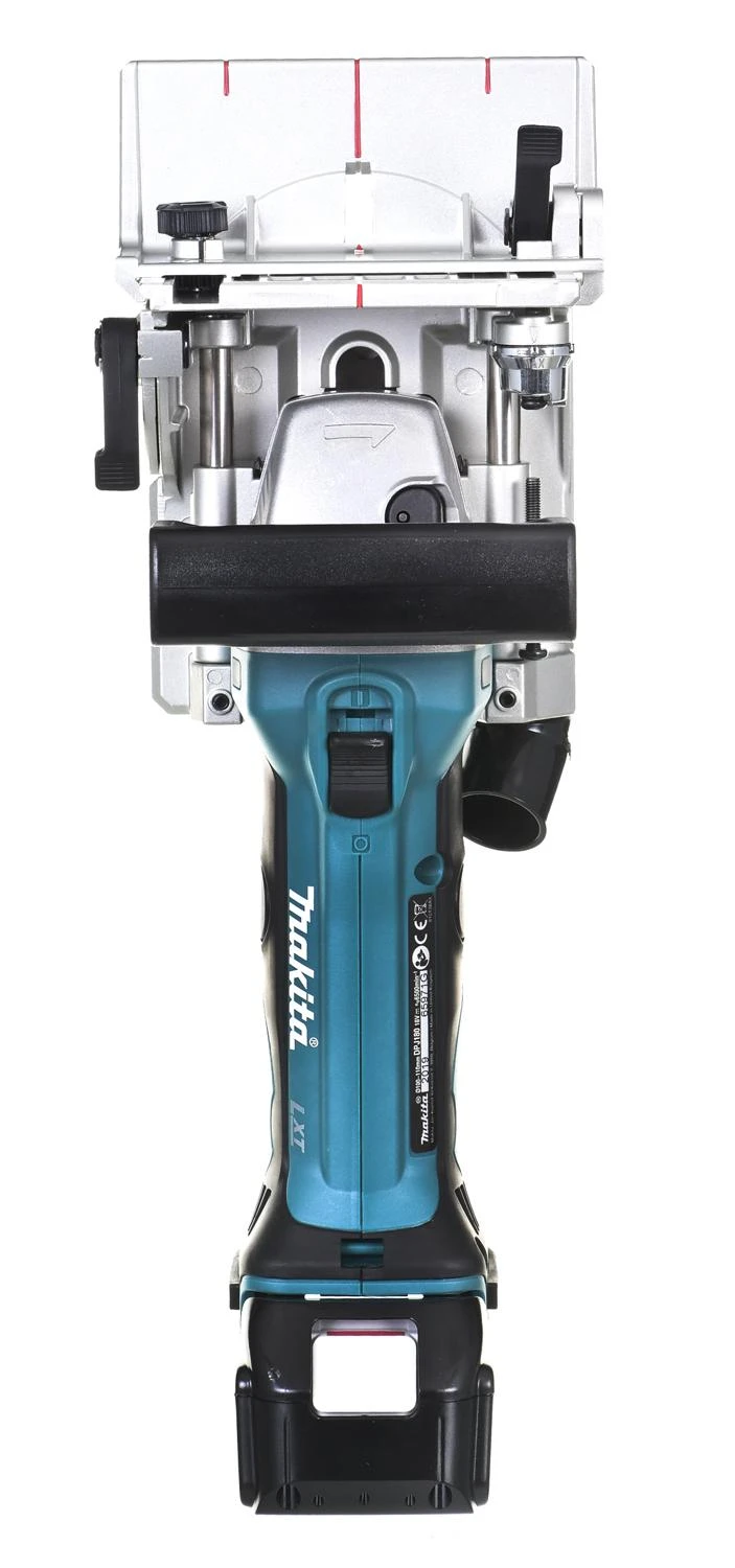 MAKITA SUJUNGIMO GRUPĖ / LAMINATORIUS 18V‐2 x 3.0Ah lagaminas MAKPAC DPJ180RFJ freza