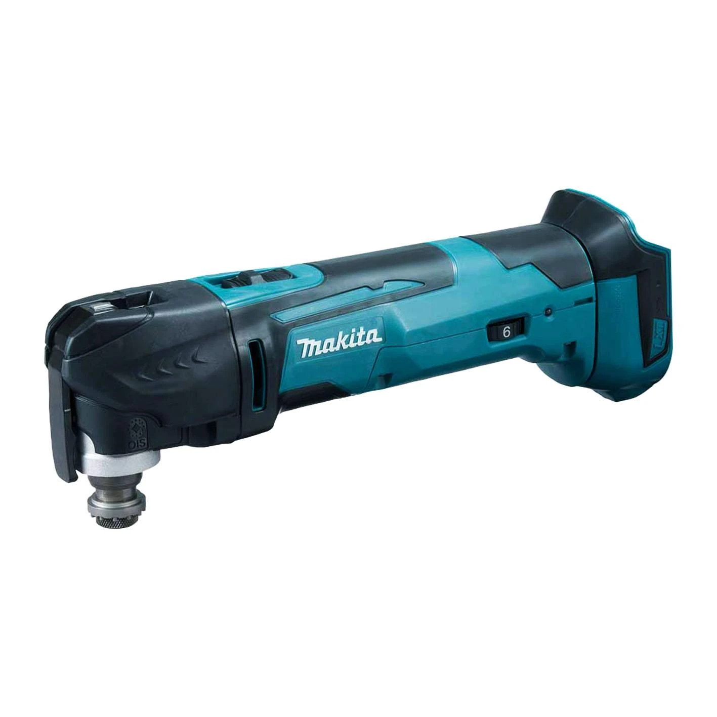 Makita DTM51Z Akumuliatorinis universalus švytuoklinis įrankis 18V 6000-20000 judesiai per min, amplitudė 3,2°; Be akumuliatorių ir kroviklio!