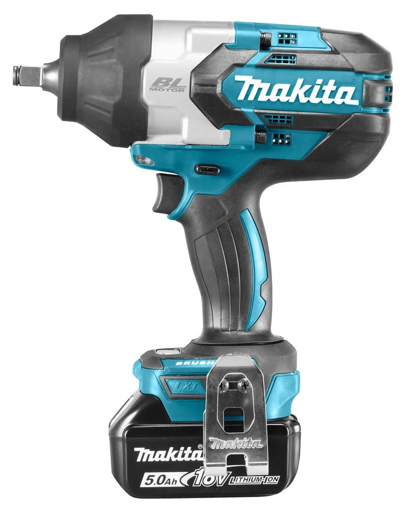Makita DTW1002 veržliasukis su 5.0Ah baterija