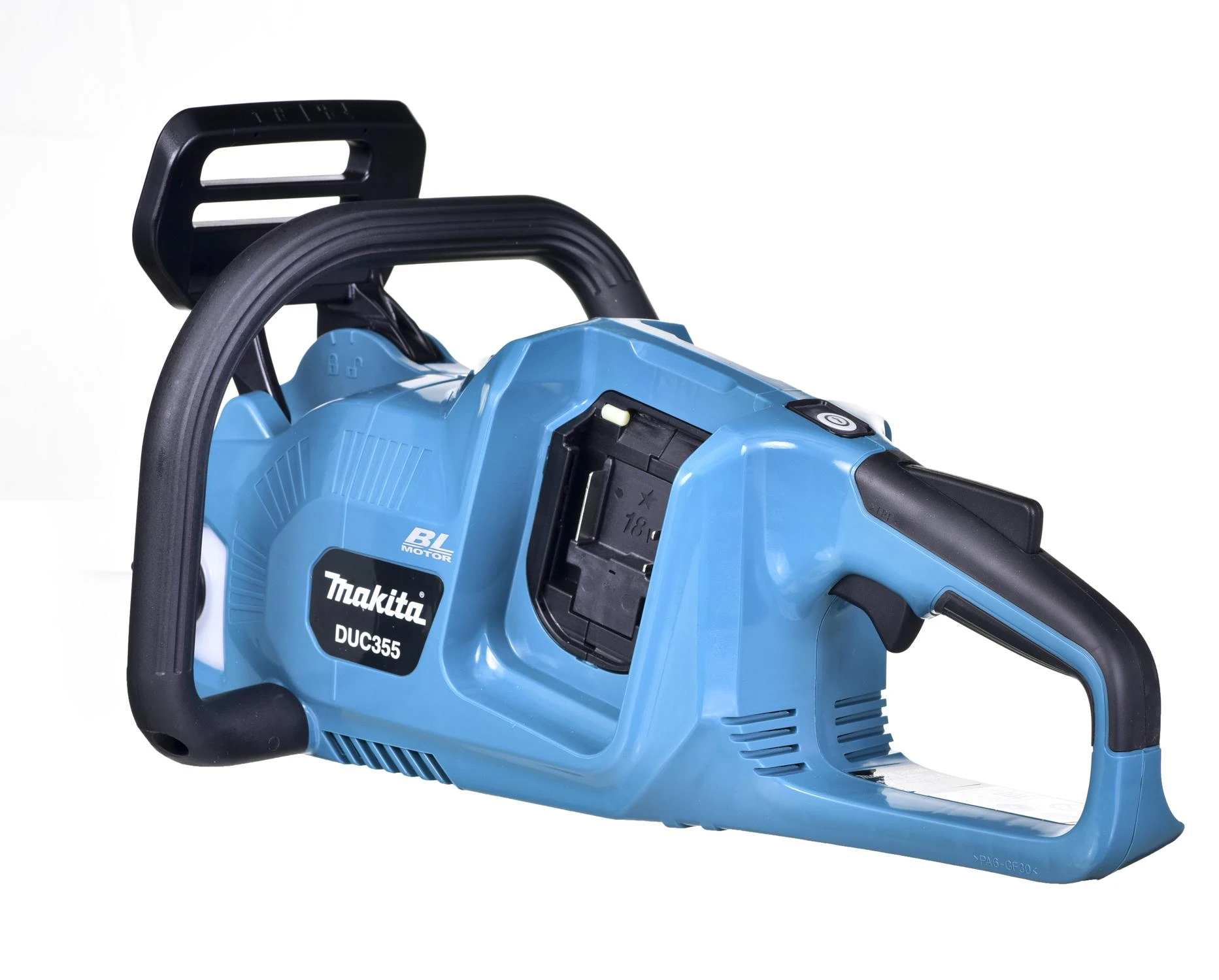Grandininis pjūklas Makita DUC355Z 2x18V be akumuliatoriaus ir kroviklio