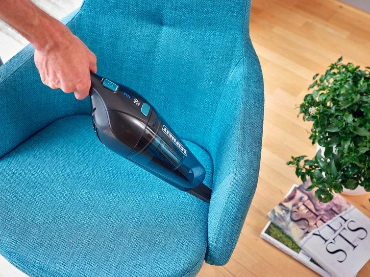 Dulkių siurblys Leifheit Rotaro PowerVac 2in1 20V Bagless Juodas, Mėlyna