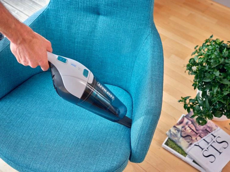 Dulkių siurblys Leifheit Rotaro PowerVac 2in1 2-in-1 stick vacuum Baterija Dry EPA Bagless Juodas, Mėlyna, Baltas