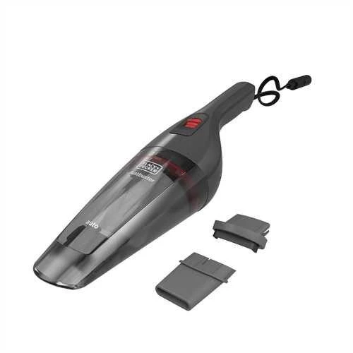 Black & Decker Juodas + DECKER DULKIŲ SIurblys 12V NVB12AVA