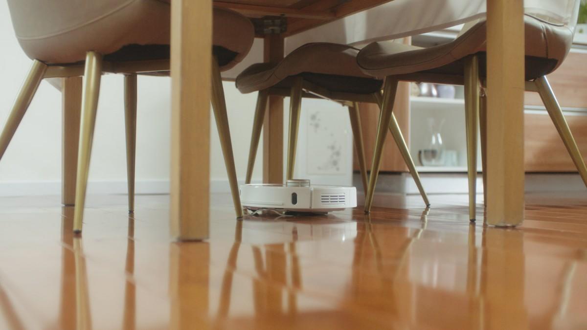 Dulkių siurblys - robotas Lenovo T1S, Baltas