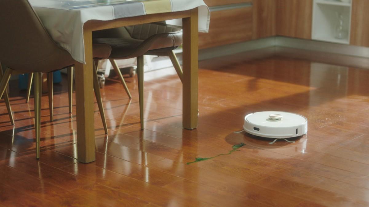 Dulkių siurblys - robotas Lenovo T1S, Baltas