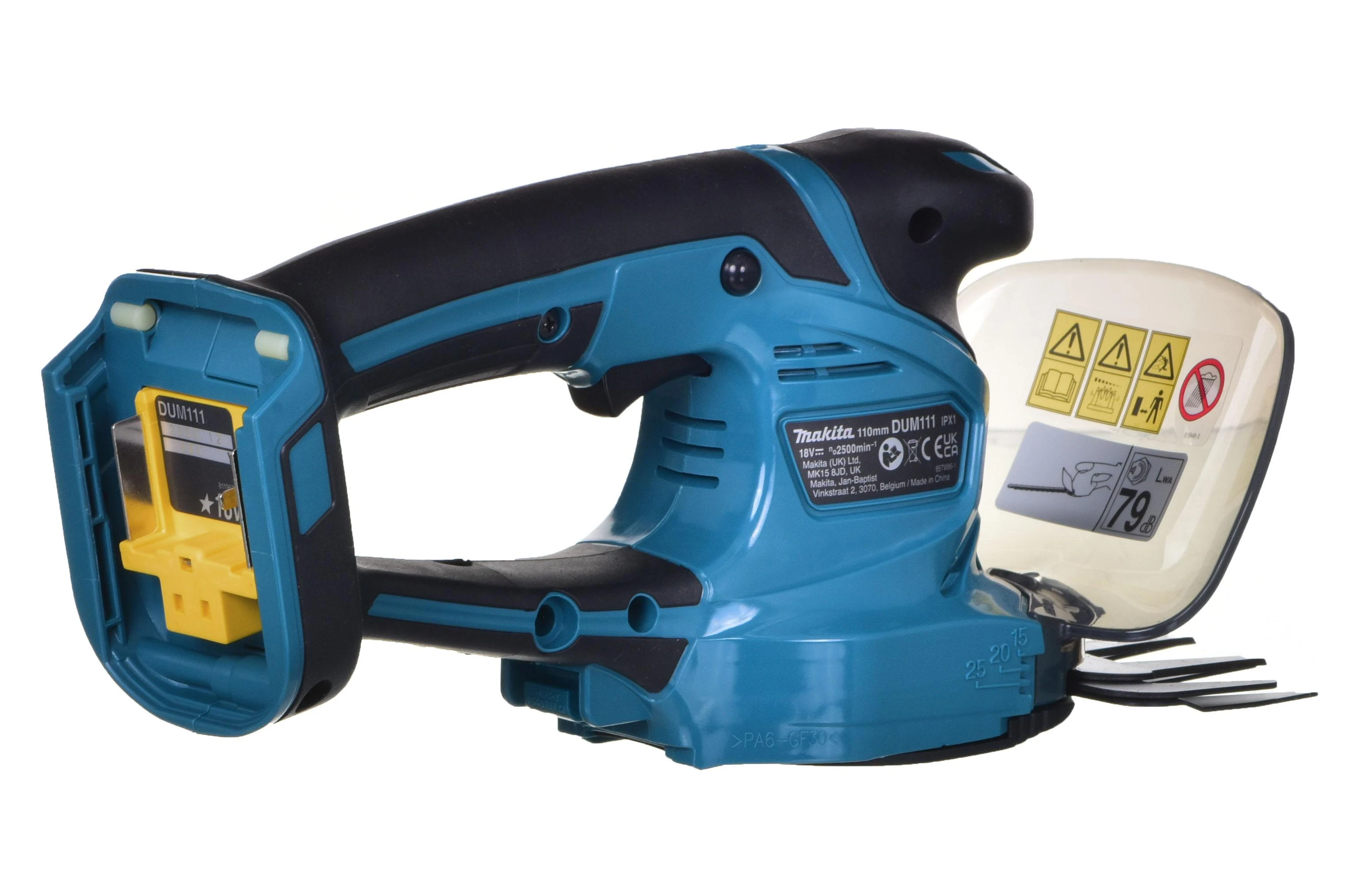 Akumuliatorinės gyvatvorių žirklės Makita DUM111ZX 18V (be akumuliatoriaus ir kroviklio)