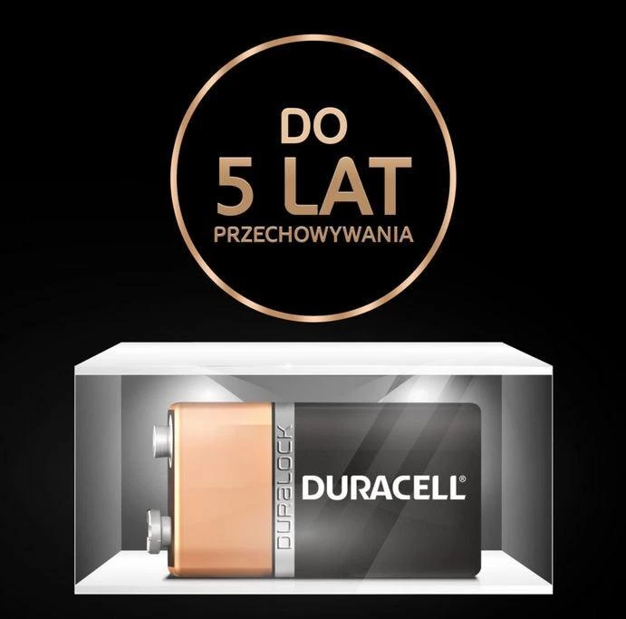 Baterijos DURACELL 9V, LR61, 1vnt