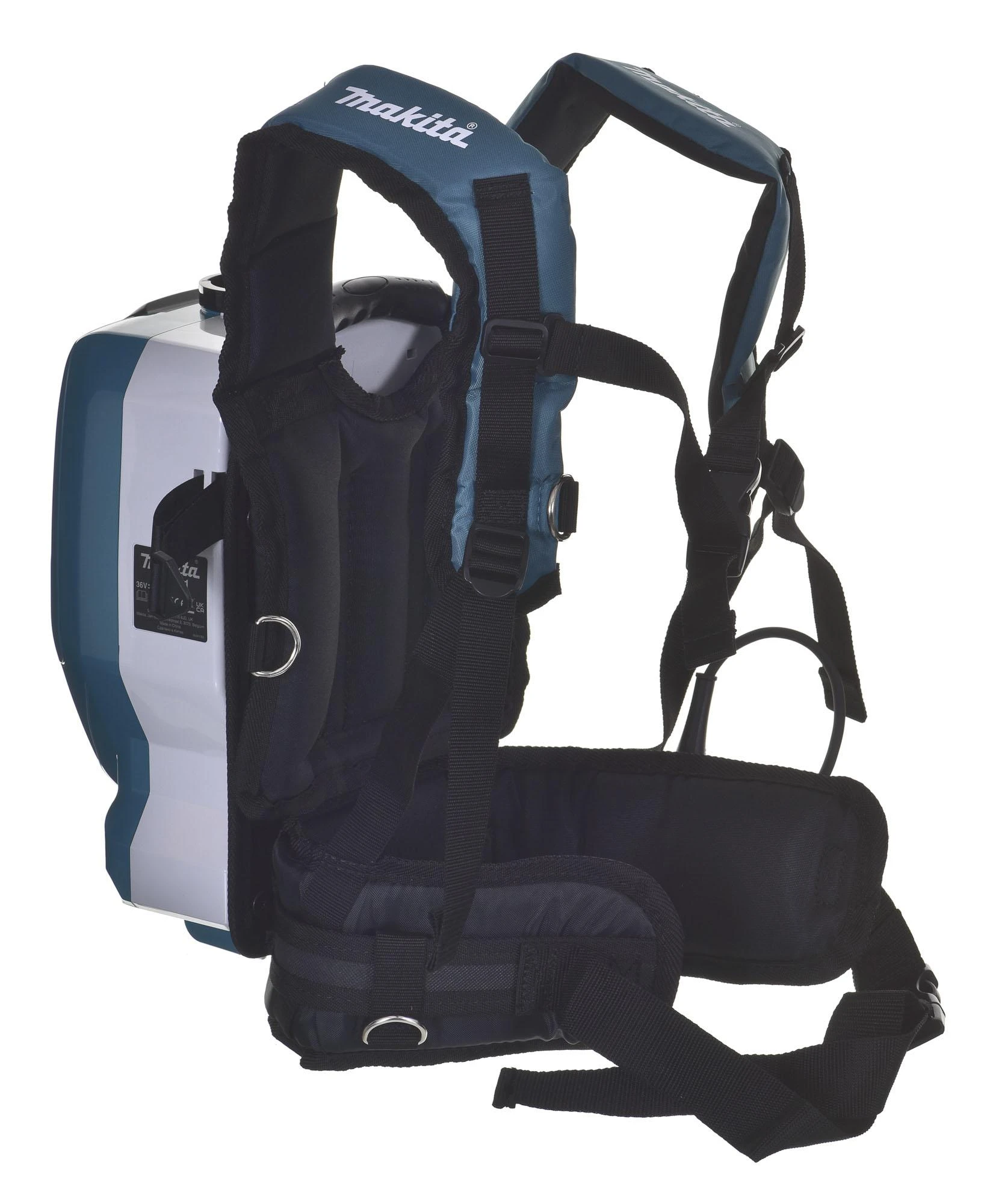 Makita DVC261ZX11 akumuliatorinis (kuprinė) dulkių siurblys (be kroviklio ir be akumuliatorių)