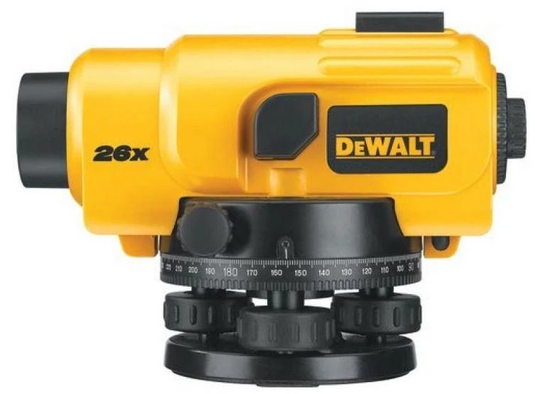 Optinis nivelyras DeWalt DW096PK-XJ + priedai