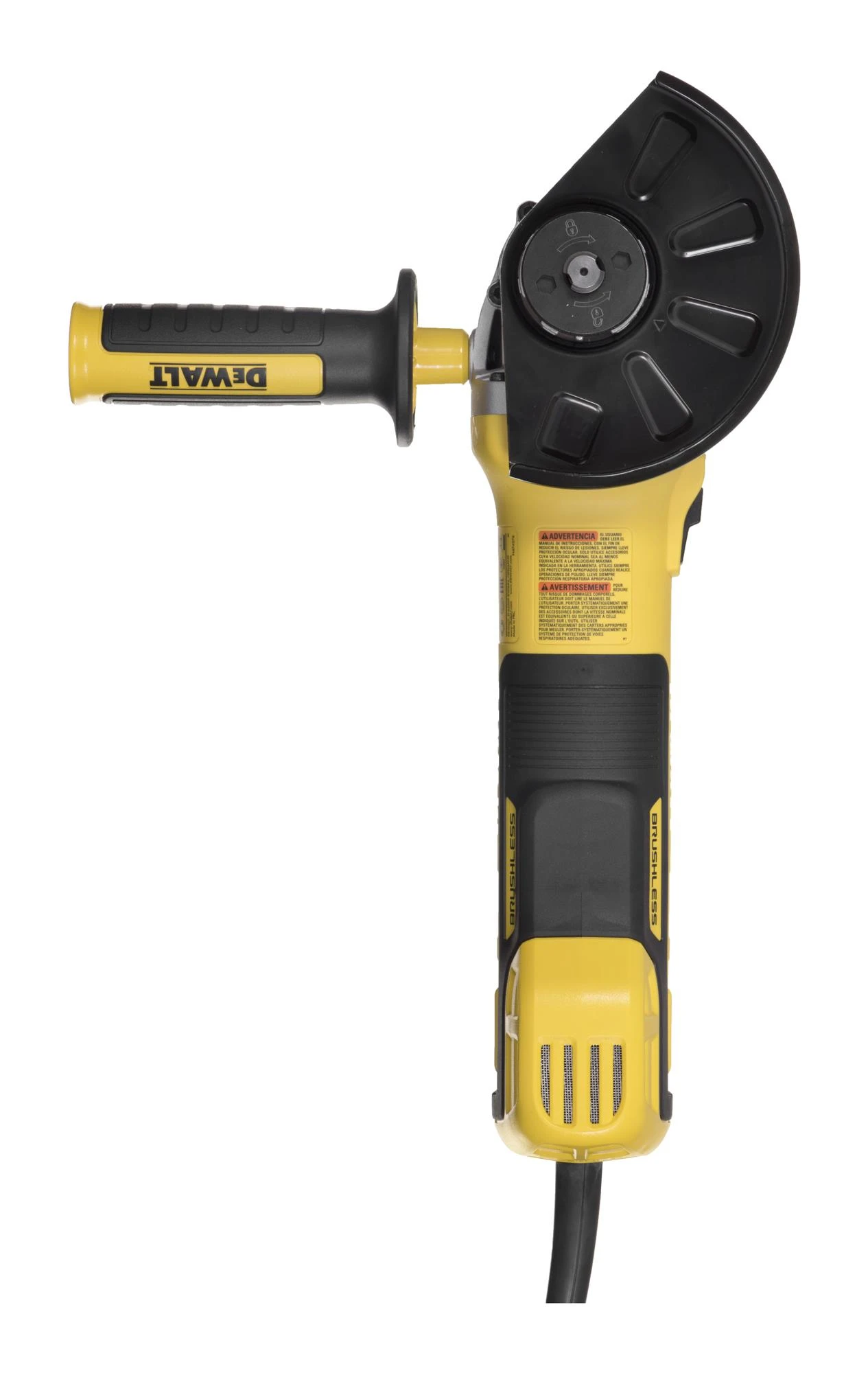 DEWALT kampinis šlifuoklis DWE4357 1700W 125mm