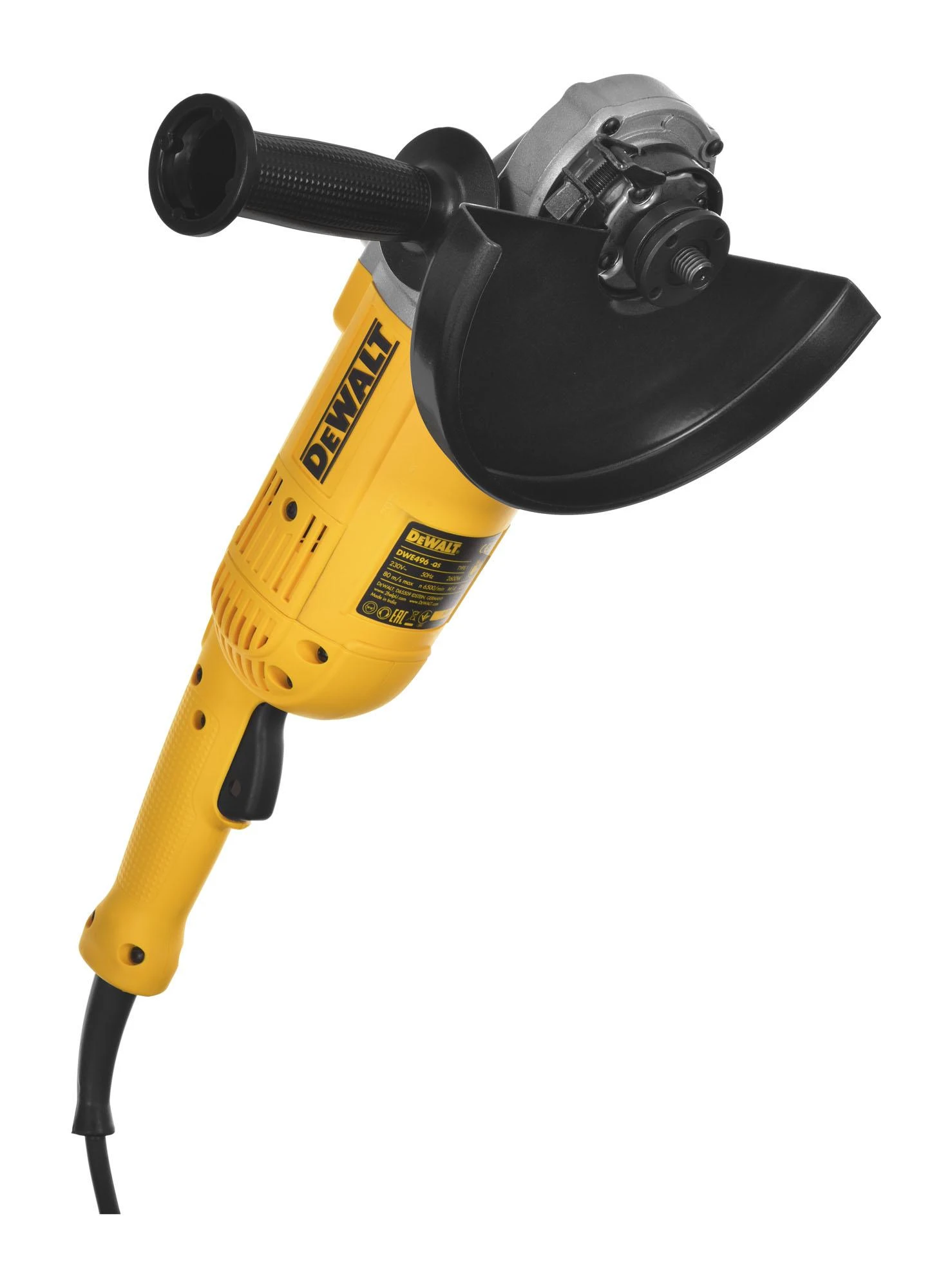Kampinis šlifuoklis DeWalt DWE496-QS; 2600 W; 230 mm