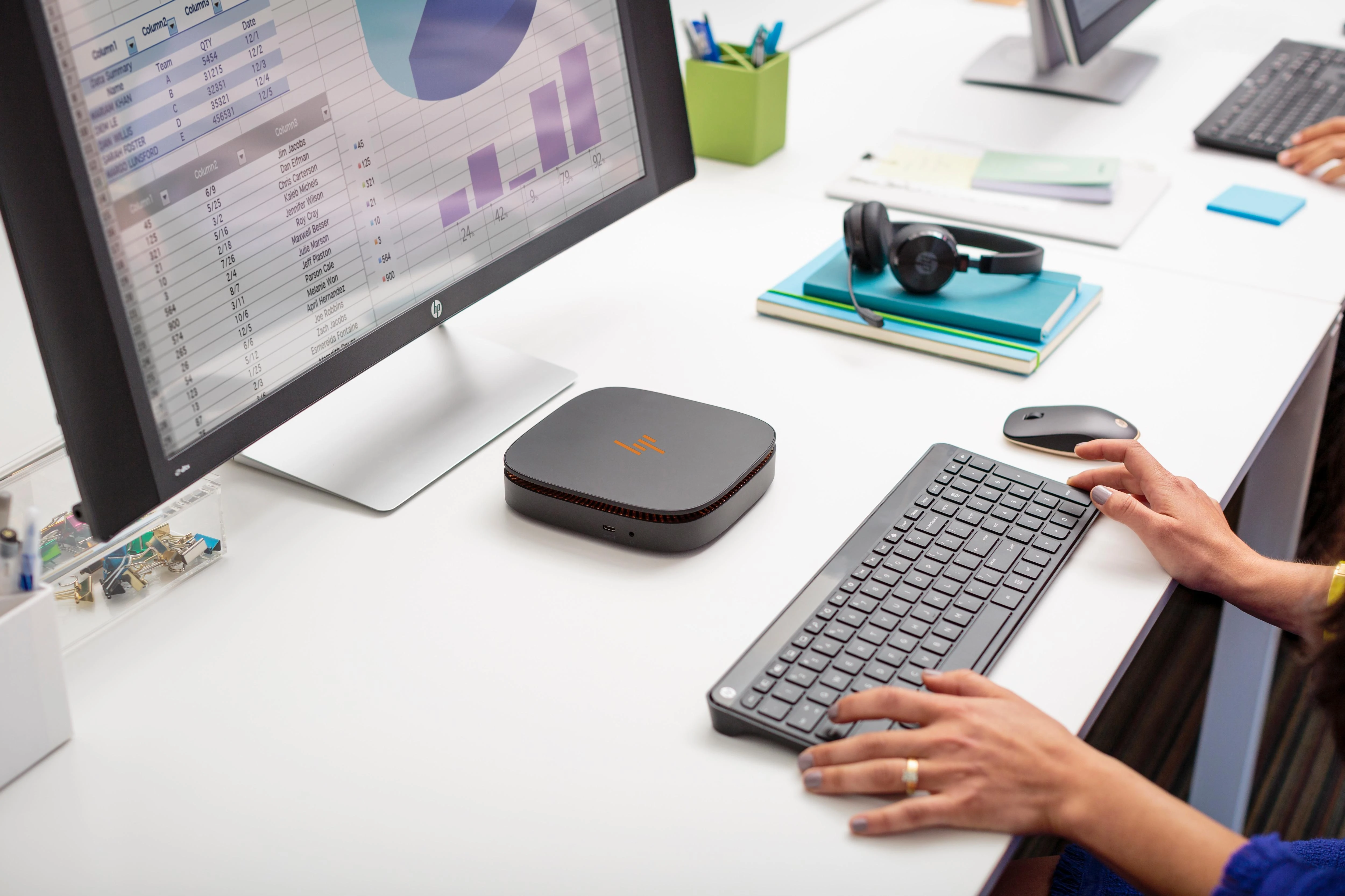 Hewlett Packard (HP) HP Z5000 Wireless Bluetooth Pelė - Baltas Sidabrinis