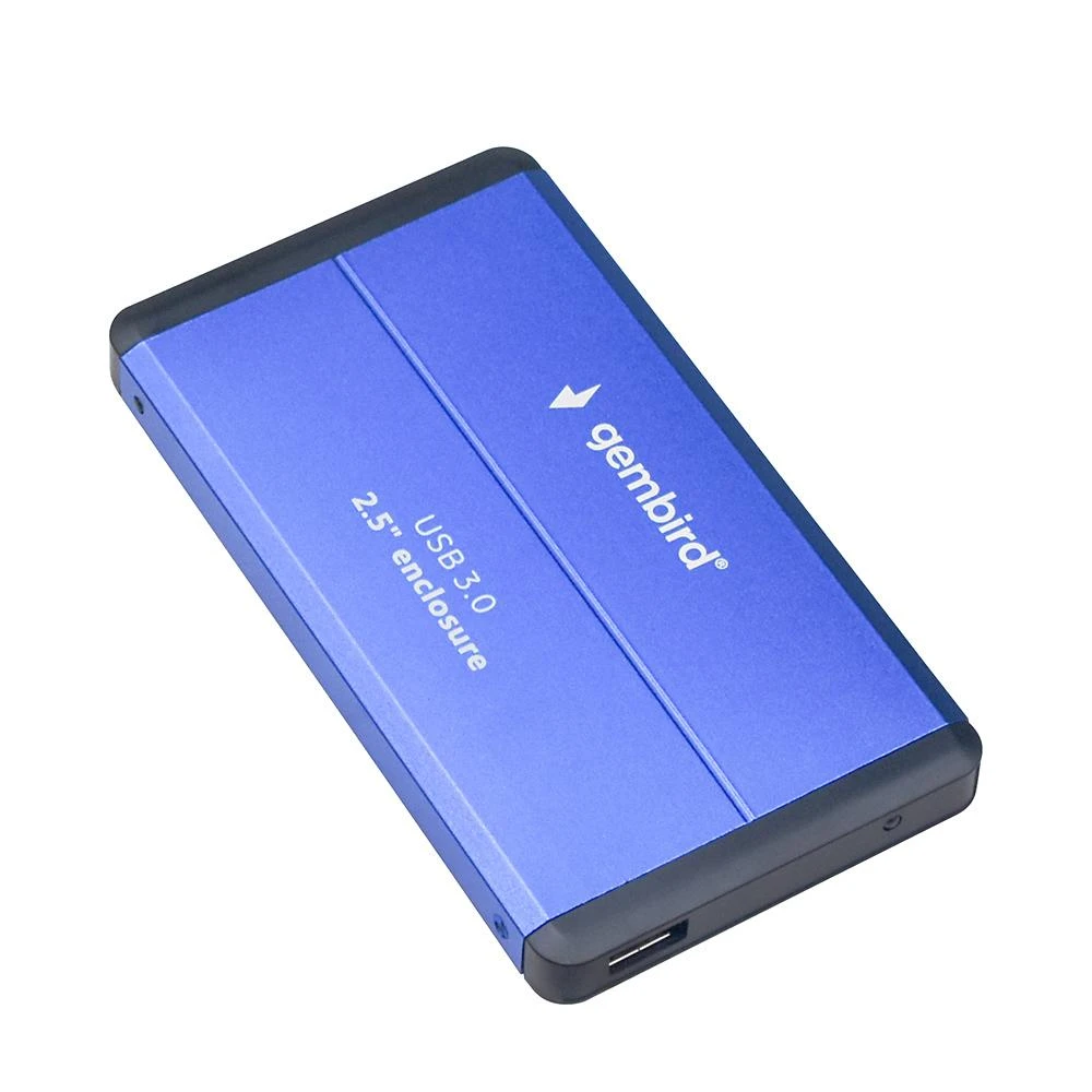 Serveris GEMBIRD USB 3.0 2.5" HDD korpusas mėlynas