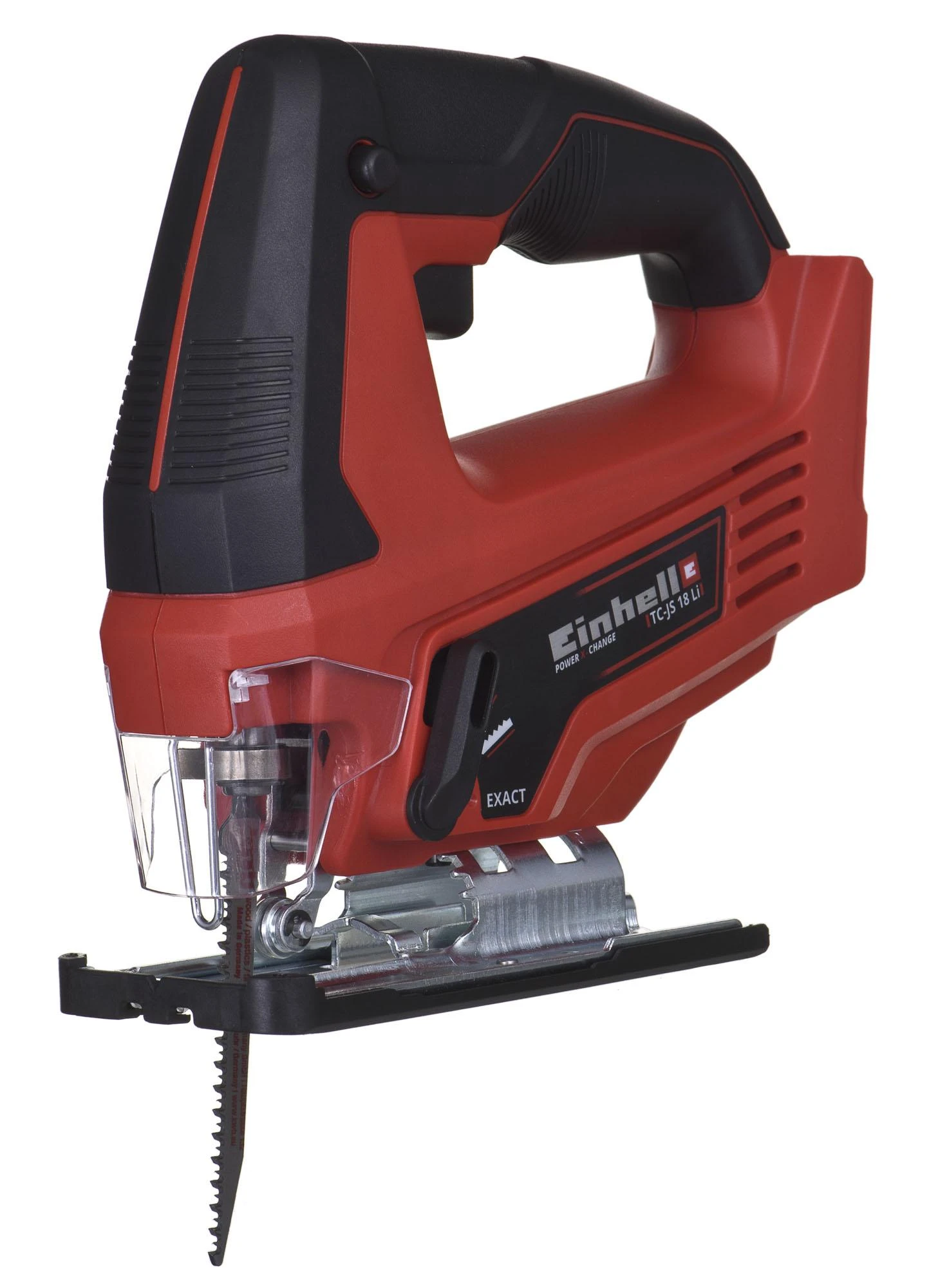 Einhell Akumuliatorinis siaurapjūklis TC-JS 18 Li be akumuliatoriaus ir kroviklio