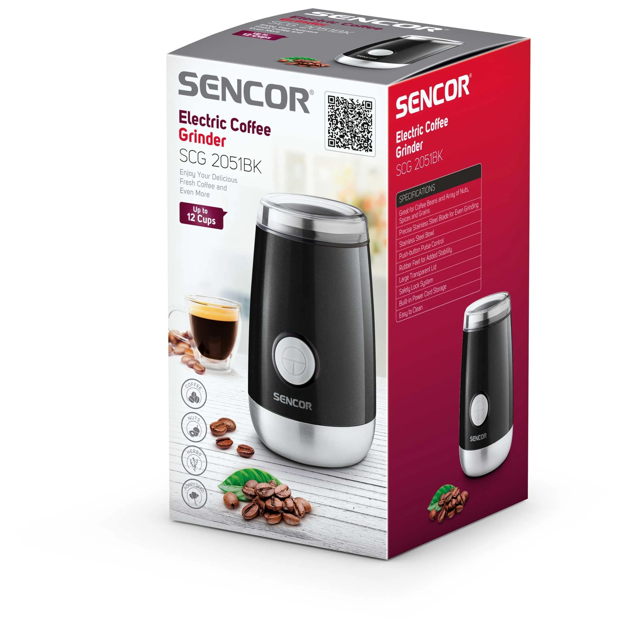 Sencor SCG 2051BK kavamalė