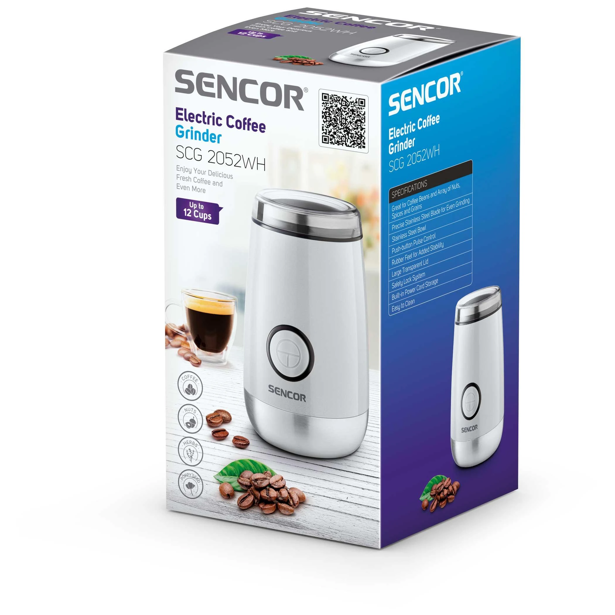 Sencor kavamalė balta SCG2052WH