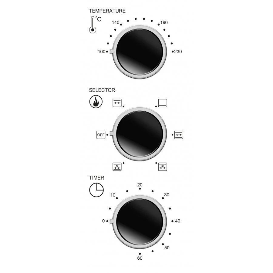 Elektrinė krosnelė MPM MPE-09 / T mini orkaitė