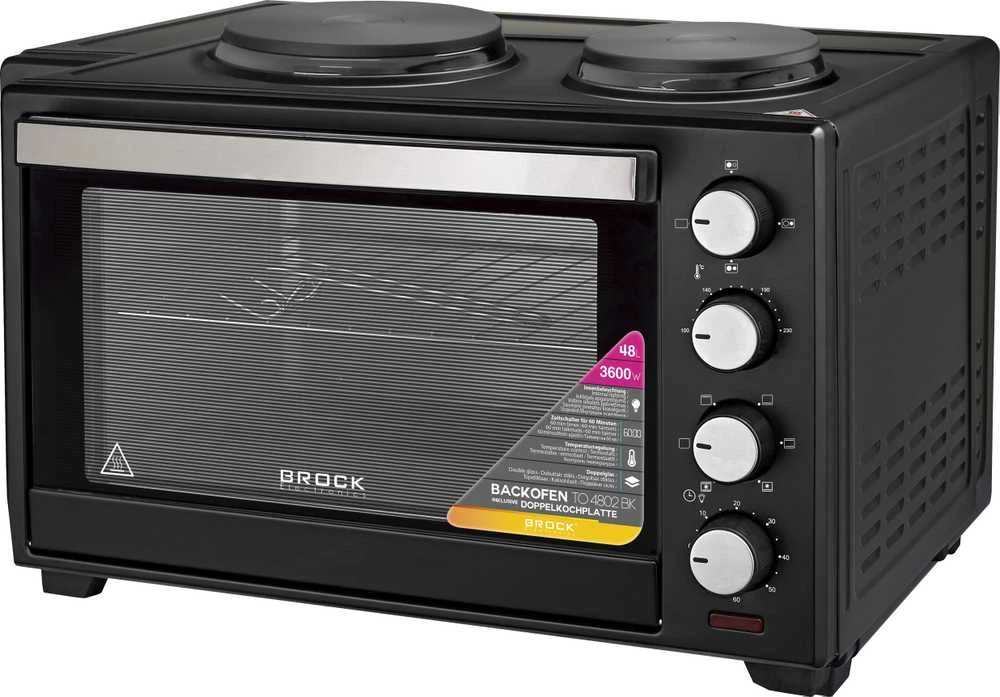 Elektrinė krosnelė Brock TO 4802 mini orkaitė
