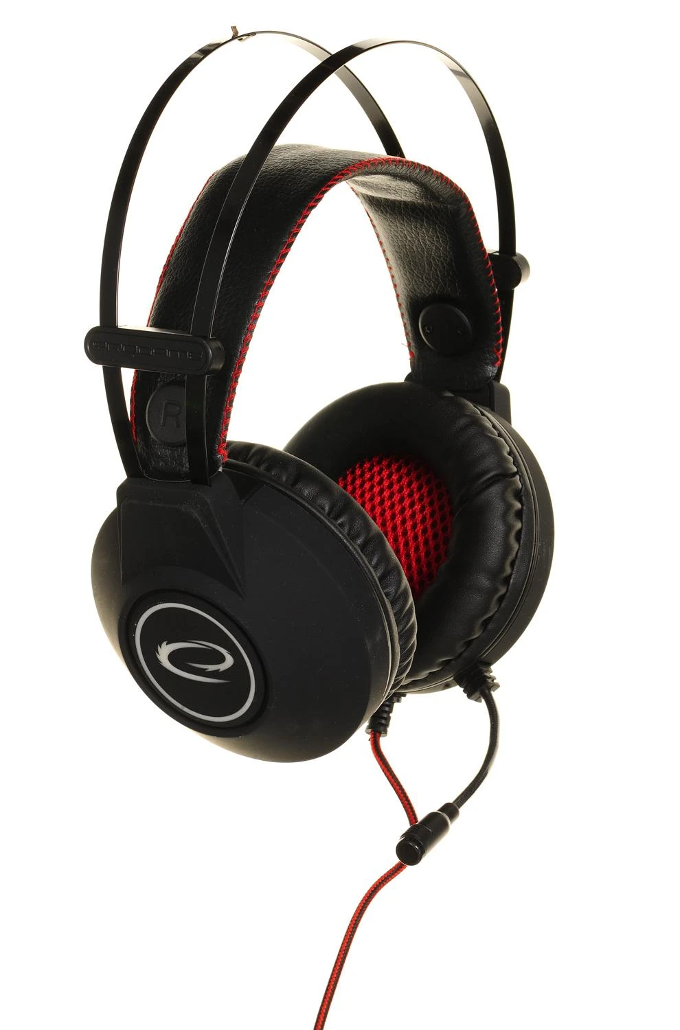 Žaidimų ausinės Esperanza EGH440 NightCrawler, Juodos
