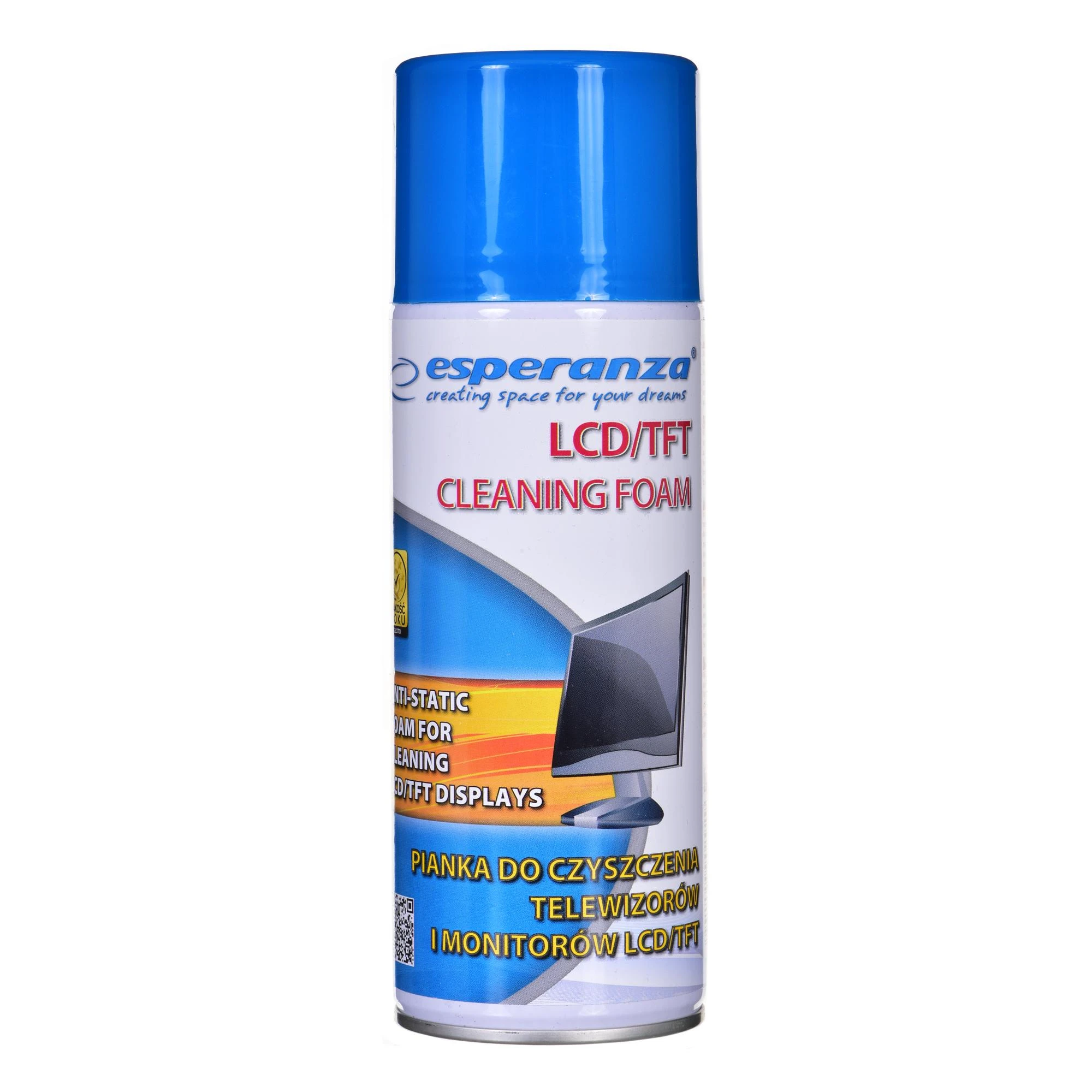 Valiklis Valymo Putos - Esperanza ES119 400 ml LCD/TFT/Plazminiams Ekranams