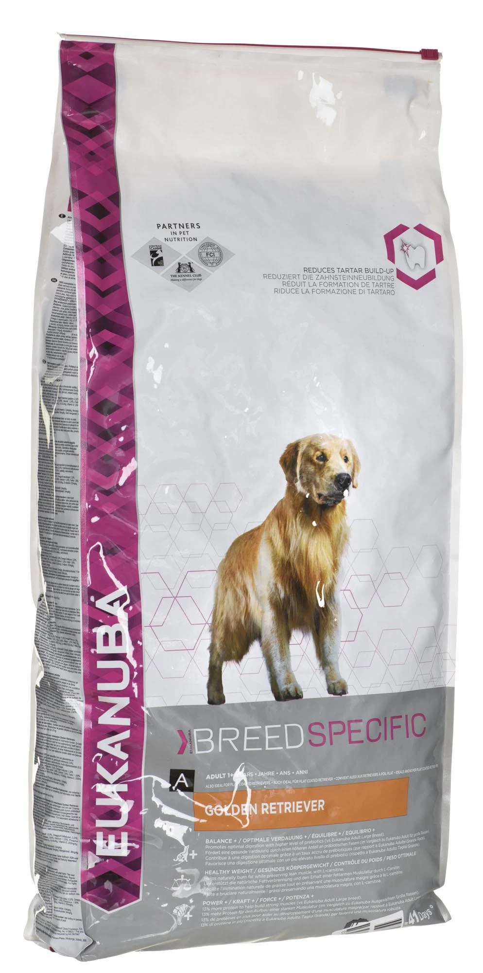 Eukanuba Adult Golden Retriever sausas maistas auksaplaukiams retriveriams 12kg