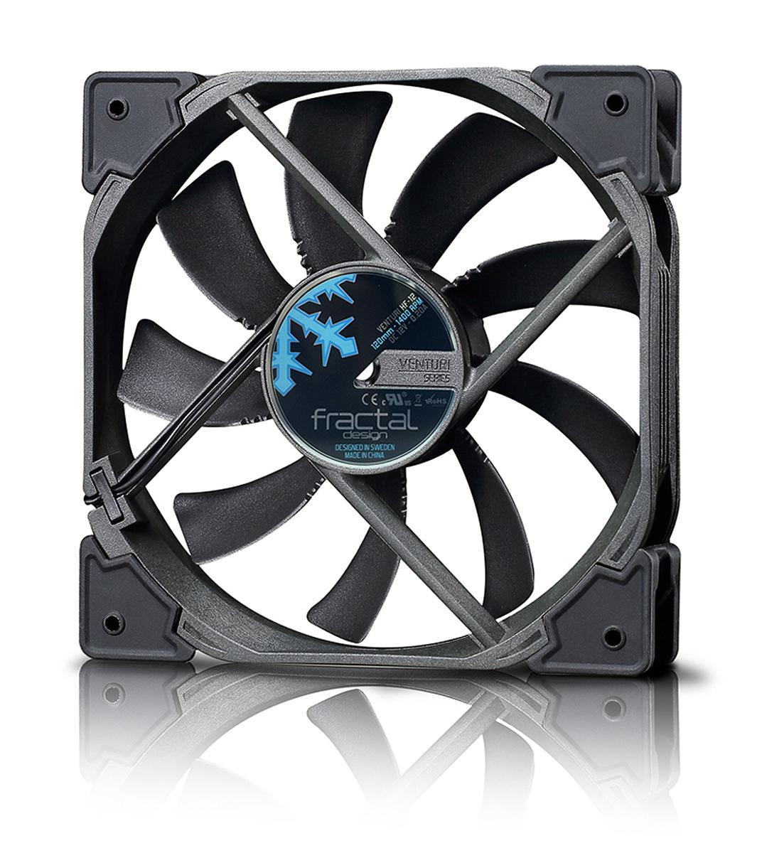 Fractal Design Fraktalų dizainas | Venturi | HP-12 PWM | Korpuso ventiliatorius