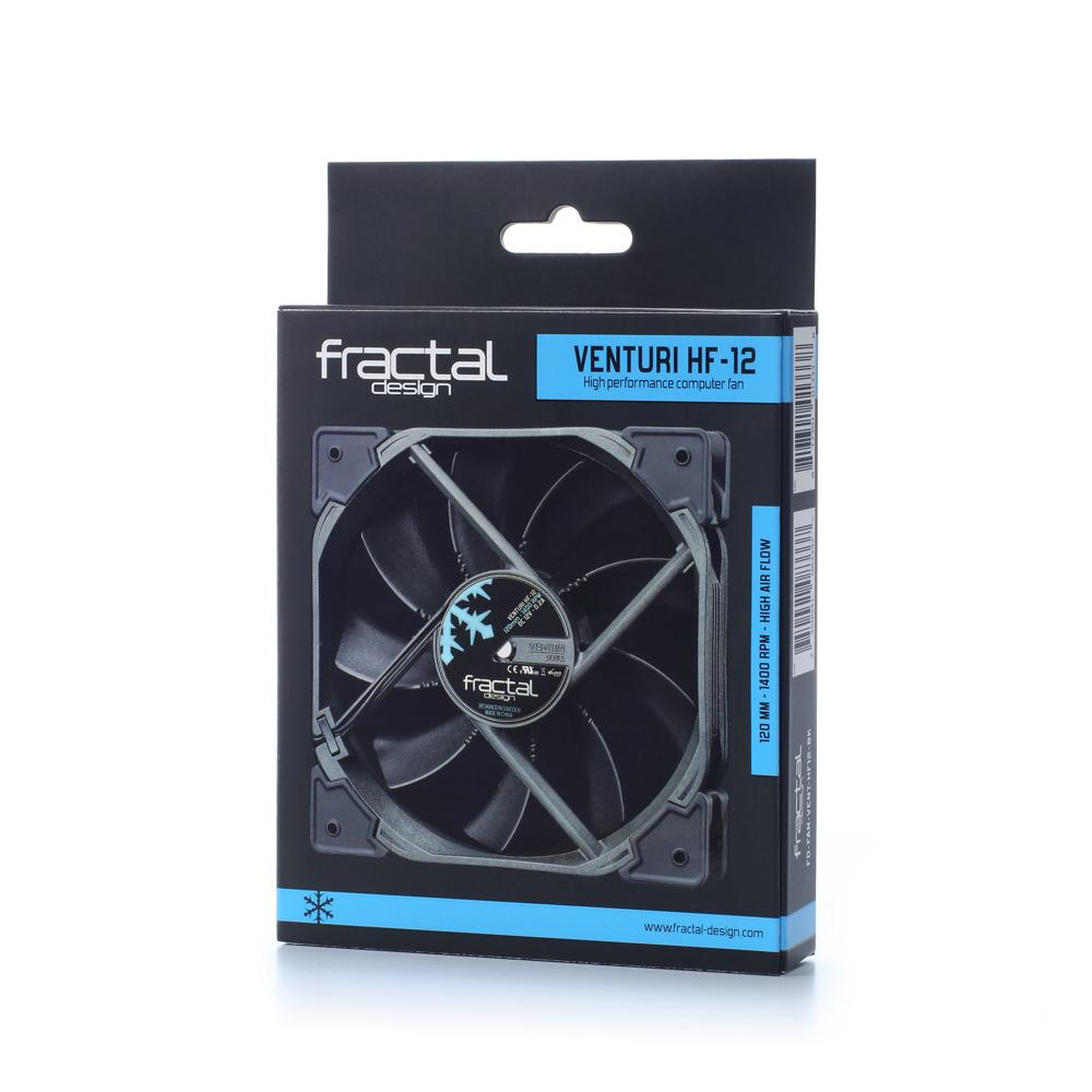 Fractal Design Fraktalų dizainas | Venturi | HP-12 PWM | Korpuso ventiliatorius
