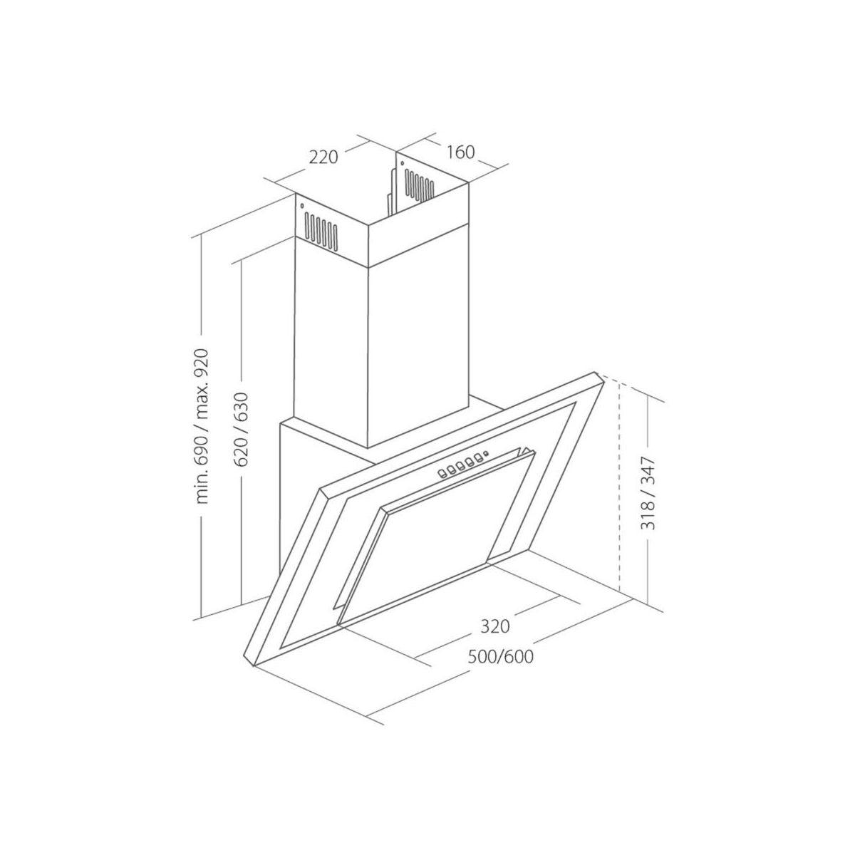Akpo WK-4 Nero Eco 50 Sieninis Baltas