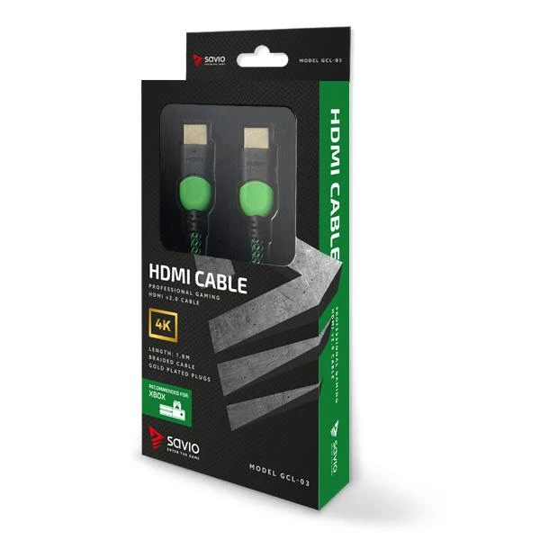 HDMI laidas Savio GCL-03