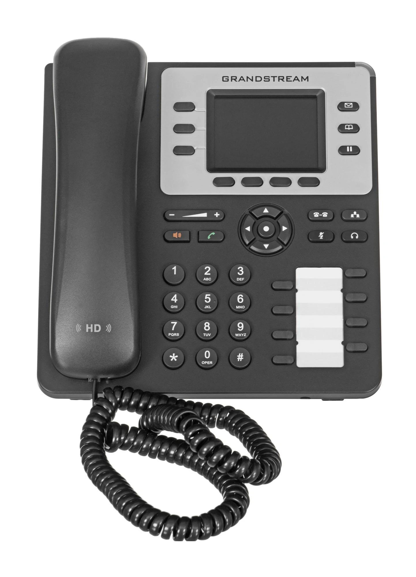 Grandstream GXP-2130 V2 VoIP SIP telefonas, spalvotas ekranas,