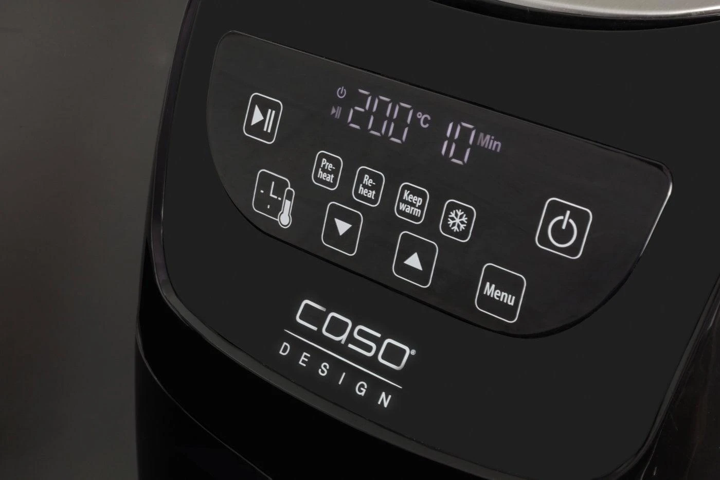 Caso | Oro gruzdintuvė | AF 250 | Galia 1400 W | Talpa 3 L | Karšto oro technologija | Juodas