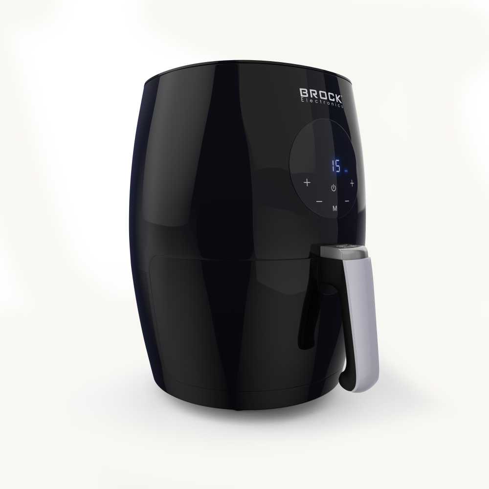 AFD 3502 BK Skaitmeninė oro gruzdintuvė BROCK AFD 3502 BK 3.5L, 1200W