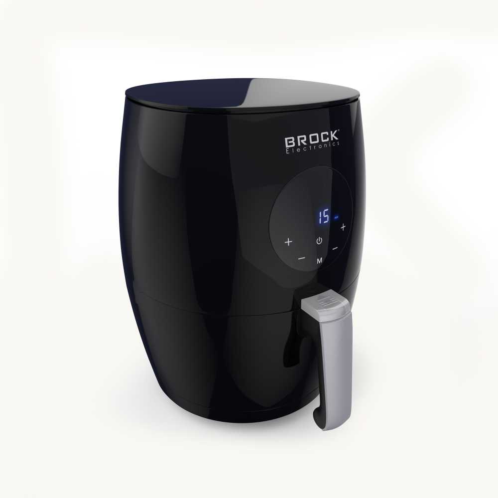 AFD 3502 BK Skaitmeninė oro gruzdintuvė BROCK AFD 3502 BK 3.5L, 1200W