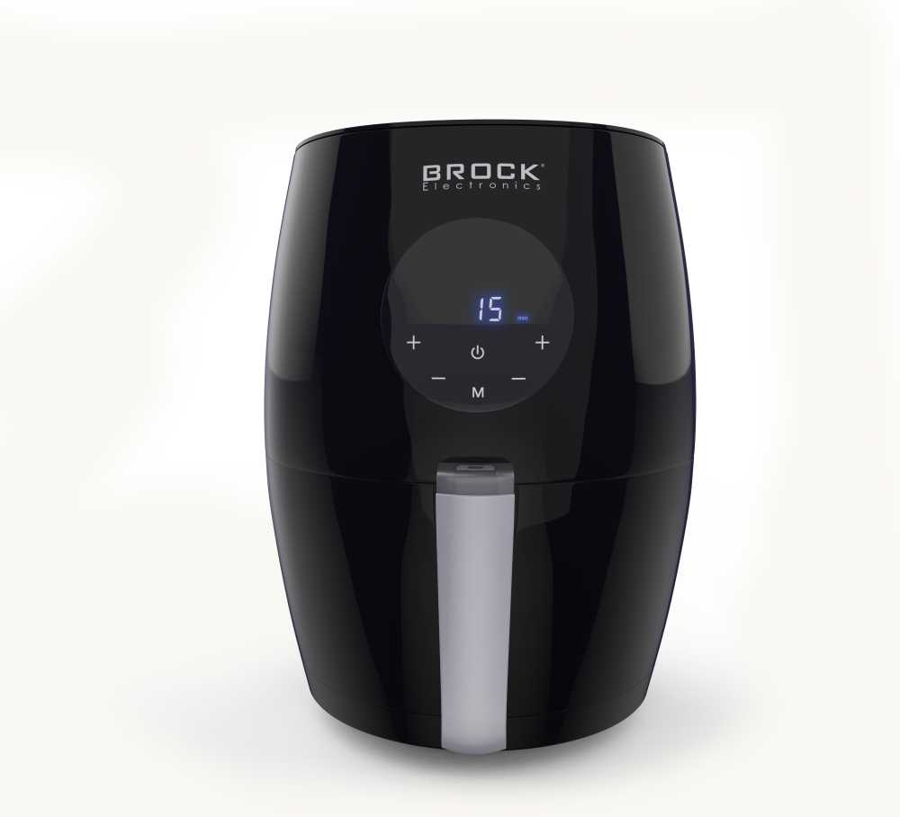 AFD 3502 BK Skaitmeninė oro gruzdintuvė BROCK AFD 3502 BK 3.5L, 1200W