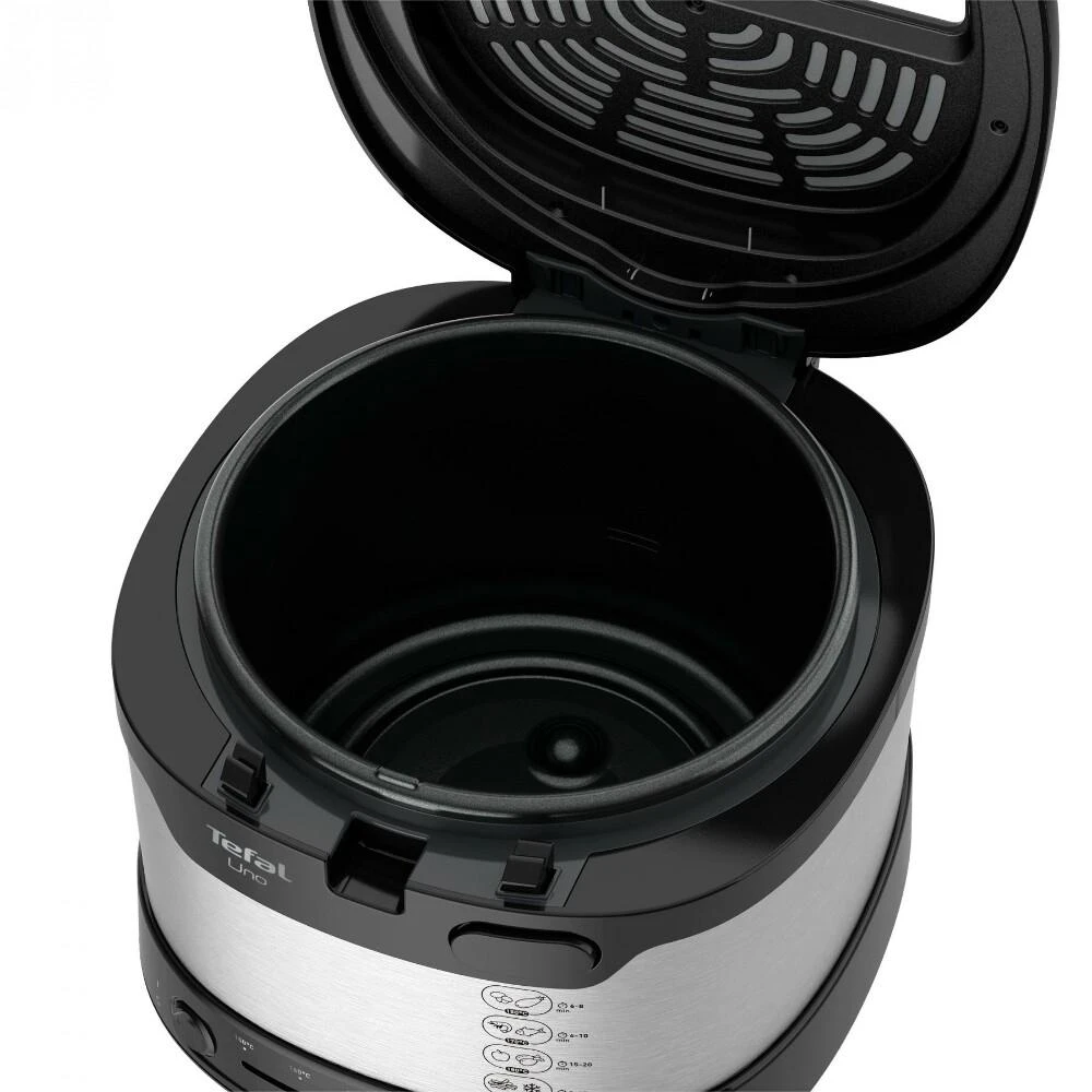 Gruzdintuvė Tefal FF215D Deep fryer Single Juodas,Nerūdijantis plienas Stand-alone 1600 W