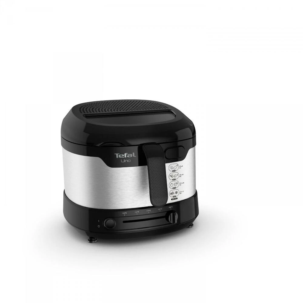 Gruzdintuvė Tefal FF215D Deep fryer Single Juodas,Nerūdijantis plienas Stand-alone 1600 W