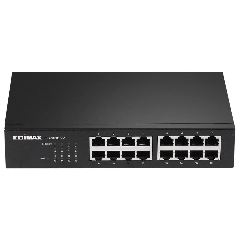 Šakotuvas EDIMAX 16 prievadų Gigabit jungiklis