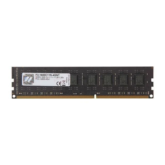 G.Skill 4GB DDR3 1600MHz RAM atmintis