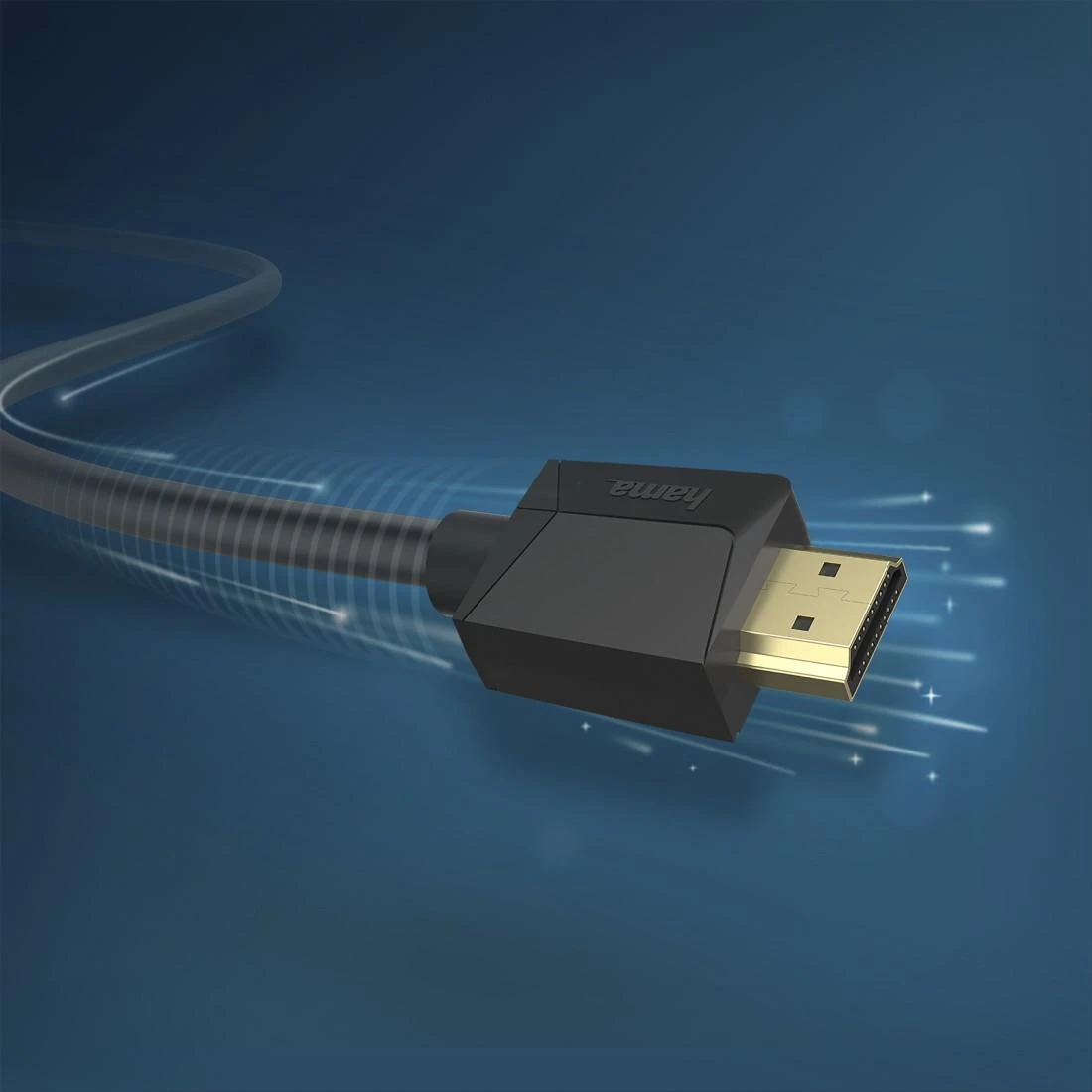 Hama HDMI 2.1 8K 2m, itin didelė sparta