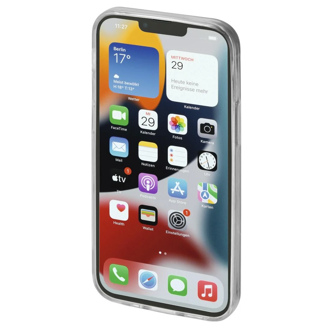 Hama Crystal Clear GSM DĖKLAS IPHONE 13 PRO MAX, SKAIDRUS