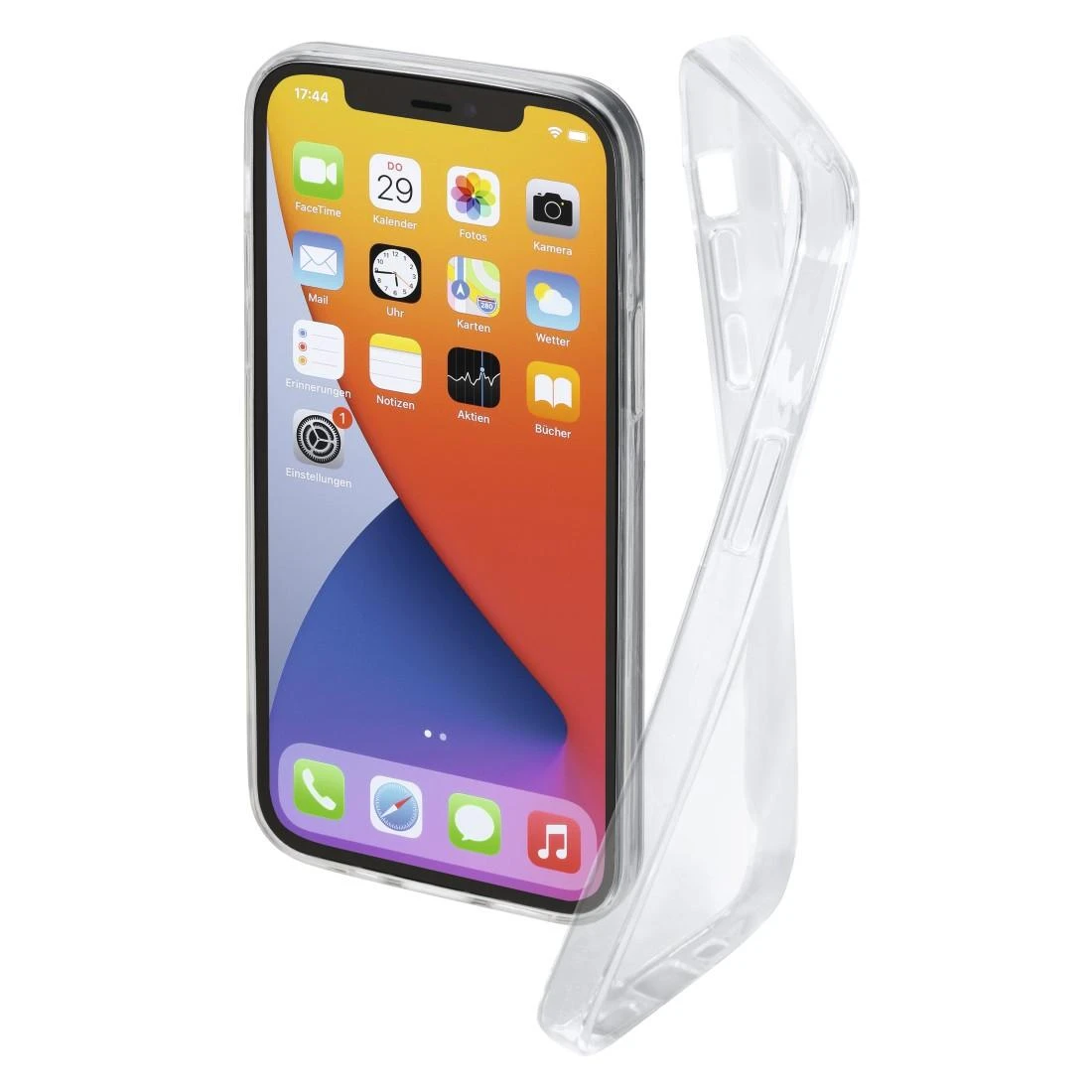Hama Skaidrus TPU dėklas iPhone 12/12 Pro
